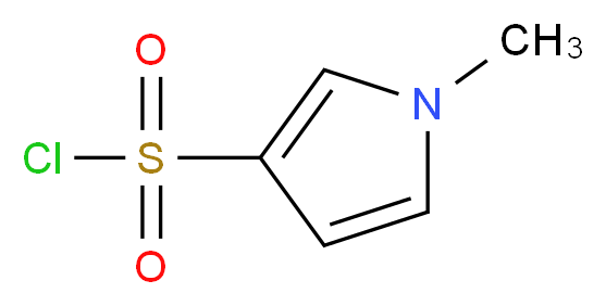 1-Methyl-1H-pyrrole-3-sulphonyl chloride_Molecular_structure_CAS_142112-64-9)