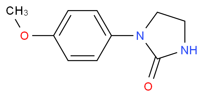 1-(4-Methoxyphenyl)tetrahydro-2H-imidazol-2-one_Molecular_structure_CAS_62868-39-7)