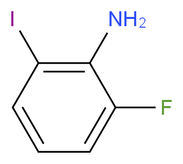 2-Fluoro-6-iodoaniline 99%_Molecular_structure_CAS_)