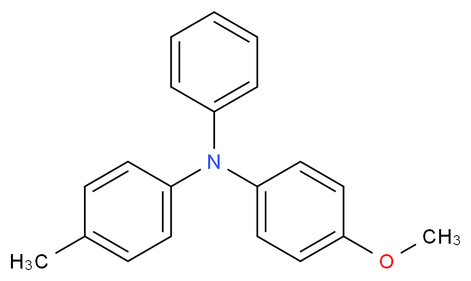 4-Methoxy-N-phenyl-N-(p-tolyl)aniline_Molecular_structure_CAS_97126-56-2)