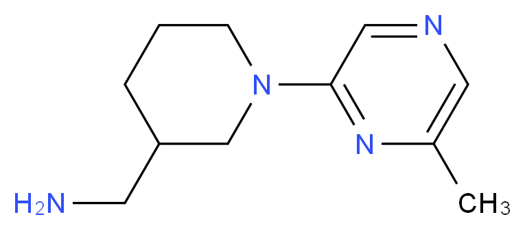 2-[(3-Aminomethyl)piperidin-1-yl]-6-methylpyrazine 97%_Molecular_structure_CAS_941716-82-1)