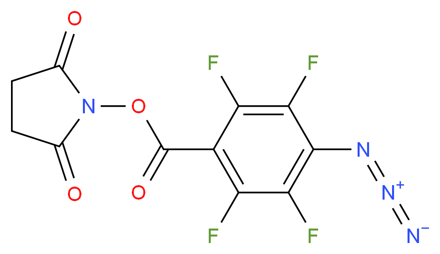 N-Succinimidyl 4-Azido-2,3,5,6-tetrafluorobenzoate_Molecular_structure_CAS_126695-58-7)