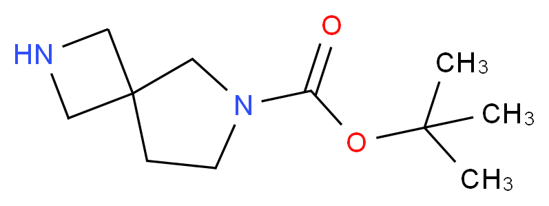 2,6-Diaza-spiro[3.4]octane-6-carboxylic acid tert-butyl ester_Molecular_structure_CAS_885270-86-0)
