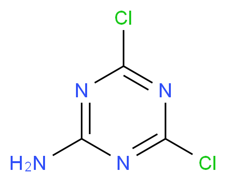 4,6-Dichloro-1,3,5-triazin-2-amine_Molecular_structure_CAS_933-20-0)