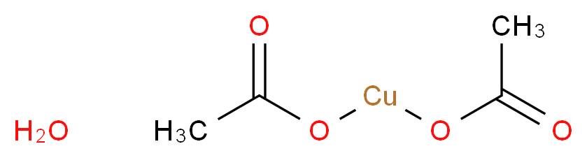 Copper(II) acetate monohydrate_Molecular_structure_CAS_6046-93-1)