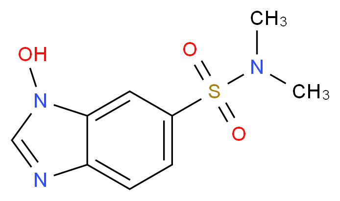 1-hydroxy-N,N-dimethyl-1H-benzimidazole-6-sulfonamide_Molecular_structure_CAS_)