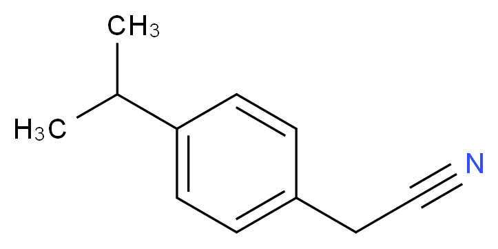 2-(4-isopropylphenyl)acetonitrile_Molecular_structure_CAS_4395-87-3)