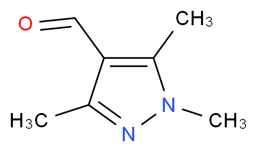 1,3,5-Trimethyl-1H-pyrazole-4-carbaldehyde_Molecular_structure_CAS_2644-93-1)