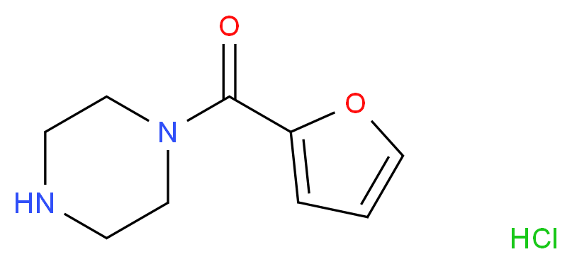 Furan-2-yl(piperazin-1-yl)methanone hydrochloride_Molecular_structure_CAS_60548-09-6)
