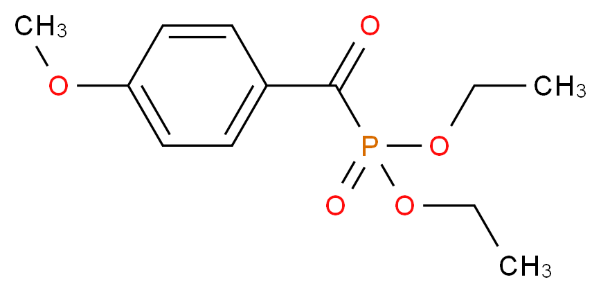 diethyl (4-methoxybenzoyl)phosphonate_Molecular_structure_CAS_)