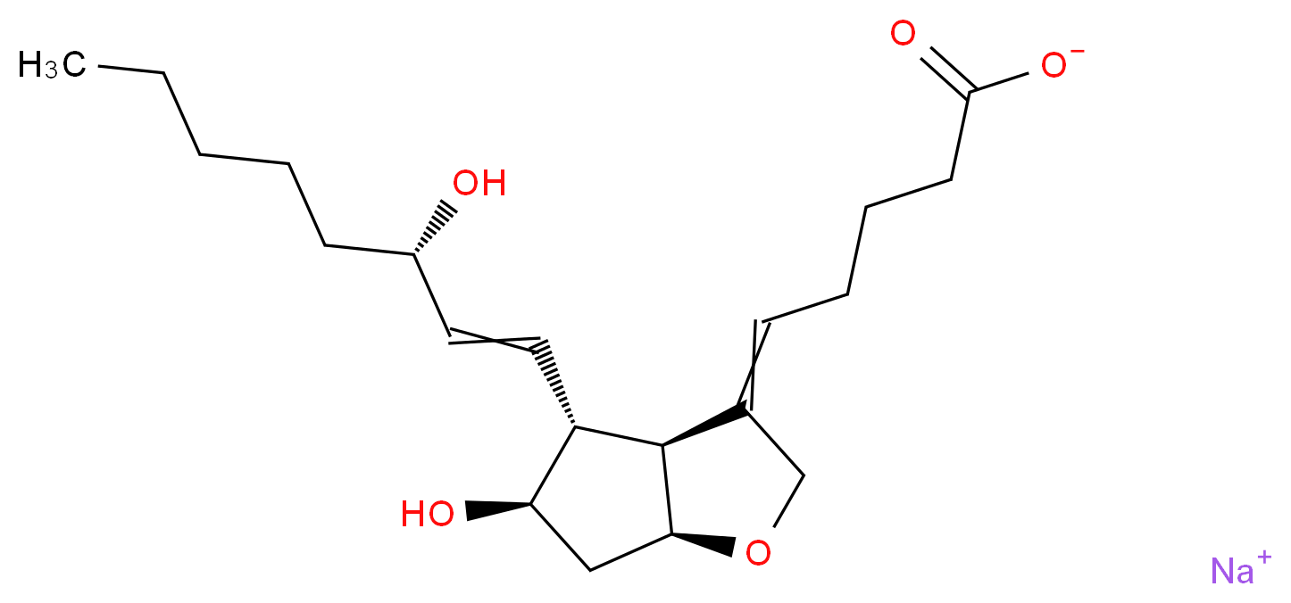 Prostaglandin I2 sodium salt_Molecular_structure_CAS_61849-14-7)