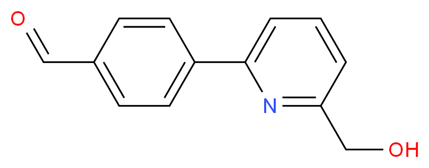 2-(4-Formylphenyl)-6-(hydroxymethyl)pyridine_Molecular_structure_CAS_618092-18-5)