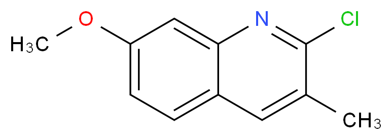 2-CHLORO-7-METHOXY-3-METHYLQUINOLINE_Molecular_structure_CAS_132118-45-7)