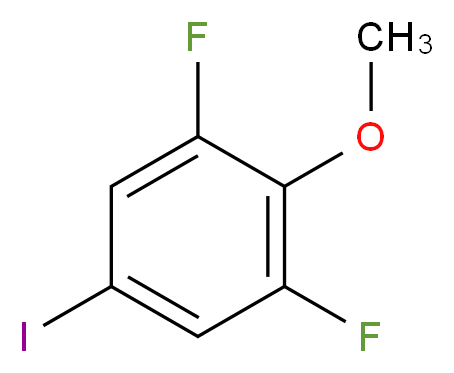2,6-Difluoro-4-iodoanisole_Molecular_structure_CAS_886762-68-1)