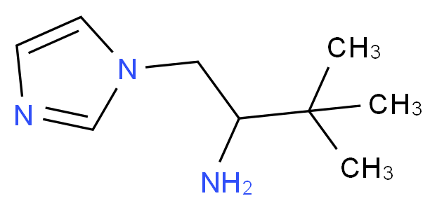 1-(1H-imidazol-1-yl)-3,3-dimethylbutan-2-amine_Molecular_structure_CAS_845290-87-1)
