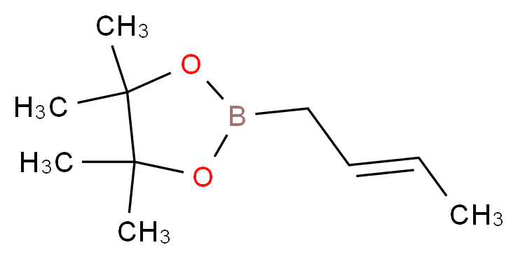 trans-Crotylboronic acid pinacol ester_Molecular_structure_CAS_69611-02-5)