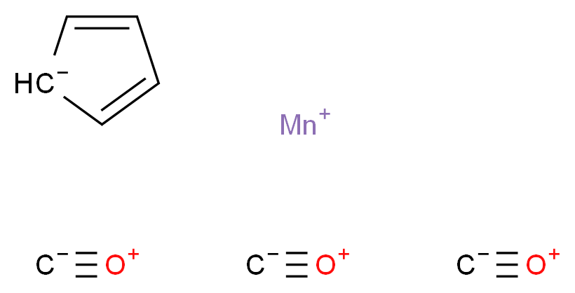 Cyclopentadienylmanganese(I) tricarbonyl_Molecular_structure_CAS_12079-65-1)
