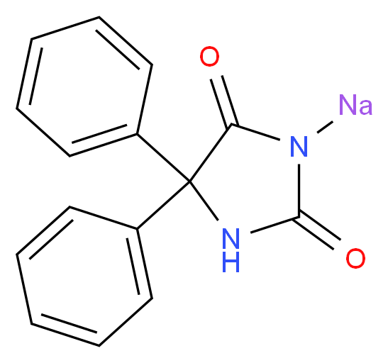 5,5-Diphenylhydantoin sodium salt_Molecular_structure_CAS_630-93-3)