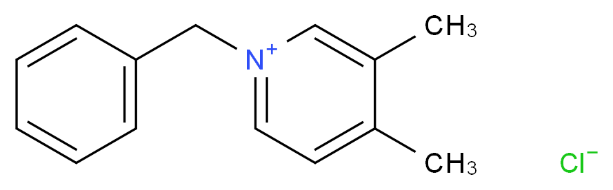 1-Benzyl-3,4-dimethyl-pyridinium Chloride_Molecular_structure_CAS_22185-44-0)