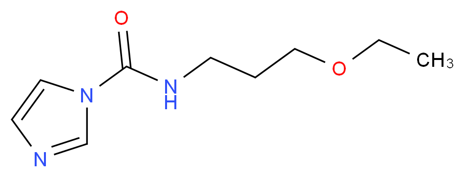 N-(3-ethoxypropyl)-1H-imidazole-1-carboxamide_Molecular_structure_CAS_)