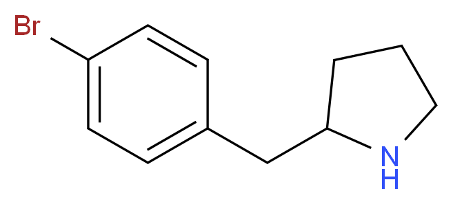 2-[(4-bromophenyl)methyl]pyrrolidine_Molecular_structure_CAS_)