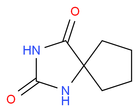 1,3-Diazaspiro[4.4]nonane-2,4-dione_Molecular_structure_CAS_699-51-4)