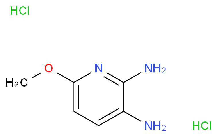 2,3-Diamino-6-methoxypyridine dihydrochloride_Molecular_structure_CAS_94166-62-8)