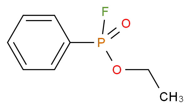 Benzenephosphonic acid ethyl ester fluoride 97%_Molecular_structure_CAS_703-06-0)