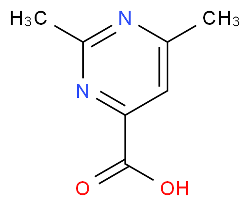 2,6-dimethylpyrimidine-4-carboxylic acid_Molecular_structure_CAS_54198-74-2)