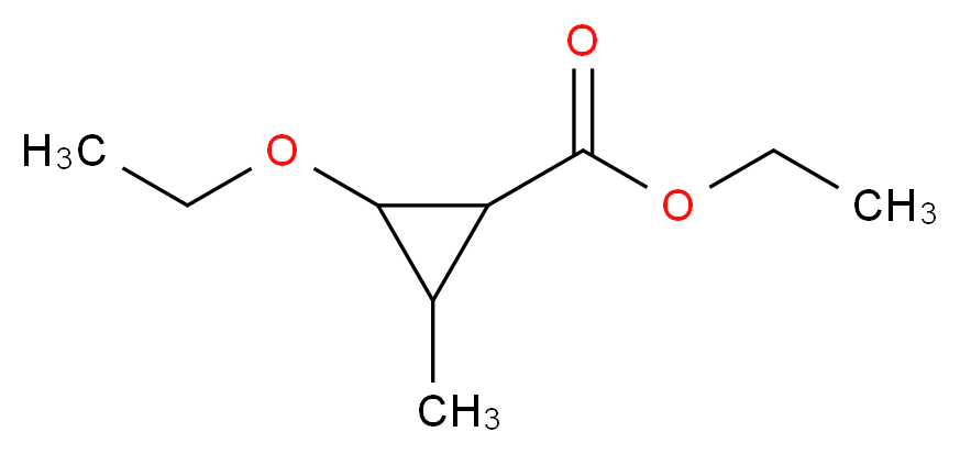 ethyl 2-ethoxy-3-methylcyclopropanecarboxylate_Molecular_structure_CAS_)