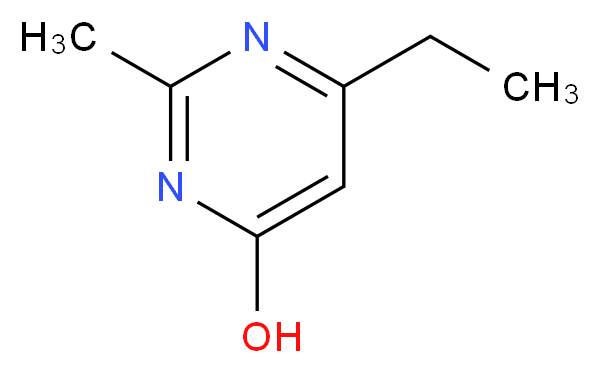 4-Ethyl-6-hydroxy-2-methylpyrimidine_Molecular_structure_CAS_52421-75-7)