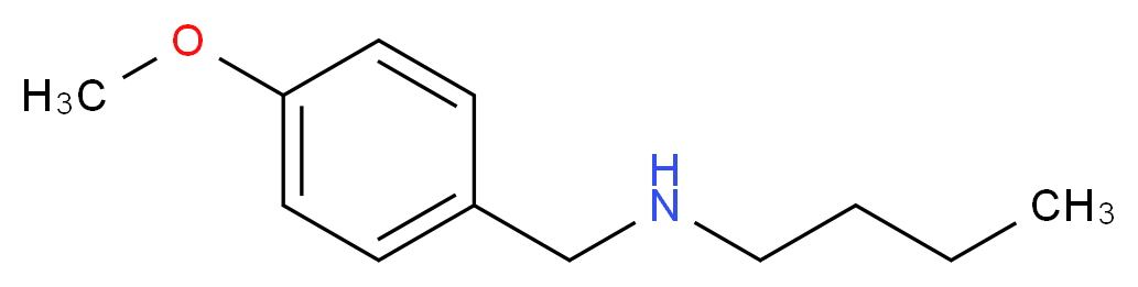 N-(4-methoxybenzyl)butan-1-amine_Molecular_structure_CAS_3910-58-5)