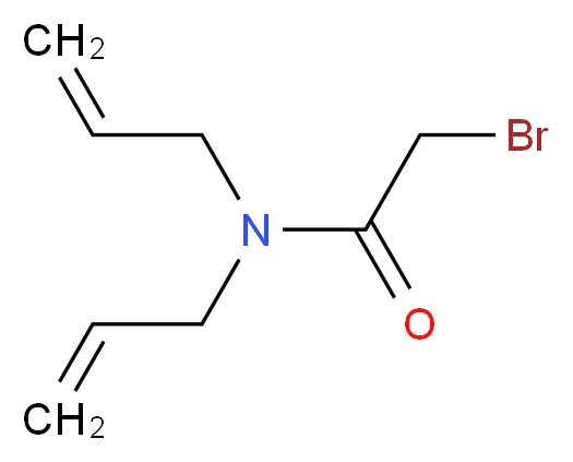N,N-Diallyl-2-bromoacetamide_Molecular_structure_CAS_)