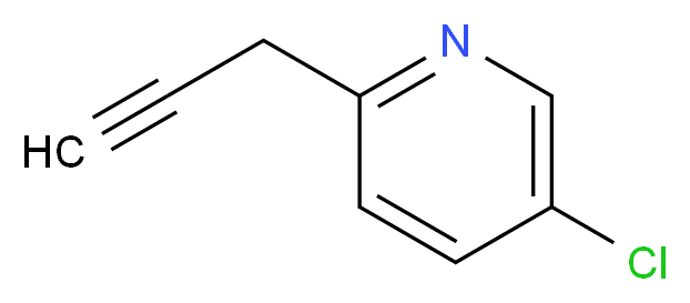 5-CHLORO-2-PROP-2-YNYLPYRIDINE_Molecular_structure_CAS_)
