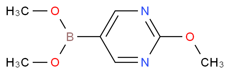 2-Methoxy-5-pyrimidineboronic acid dimethyl ester_Molecular_structure_CAS_)
