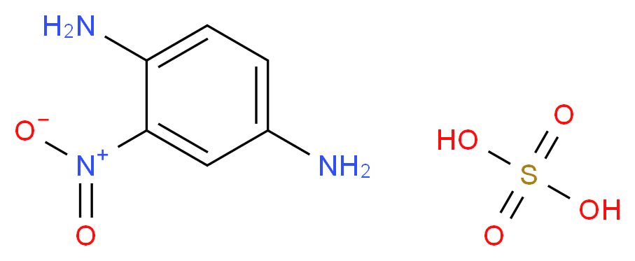 2-Nitrobenzene-1,4-diamine sulfate_Molecular_structure_CAS_68239-83-8)