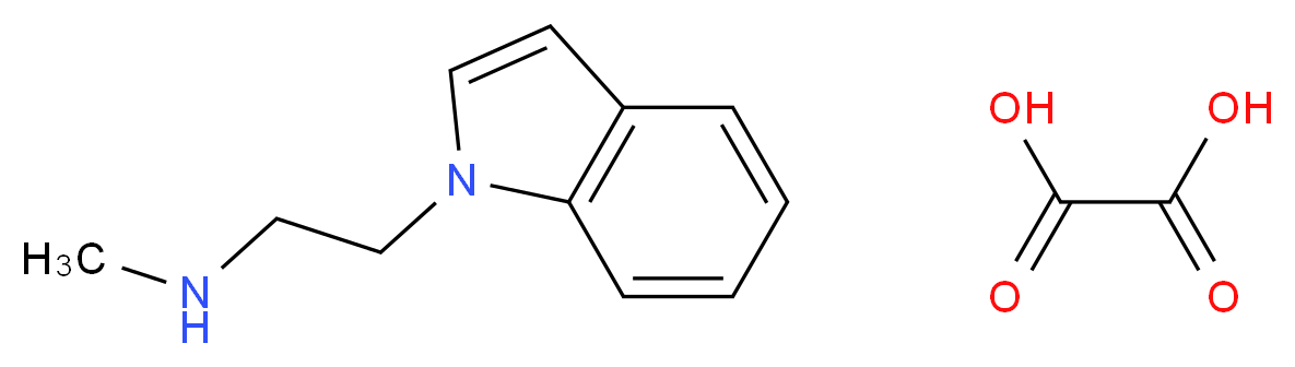 2-(1H-Indol-1-yl)-N-methylethanamine oxalate_Molecular_structure_CAS_)