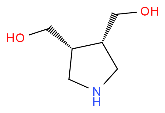 cis-Pyrrolidine-3,4-diyldimethanol_Molecular_structure_CAS_848616-45-5)