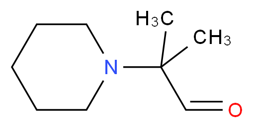 2-Methyl-2-piperidinopropanal_Molecular_structure_CAS_16042-93-6)