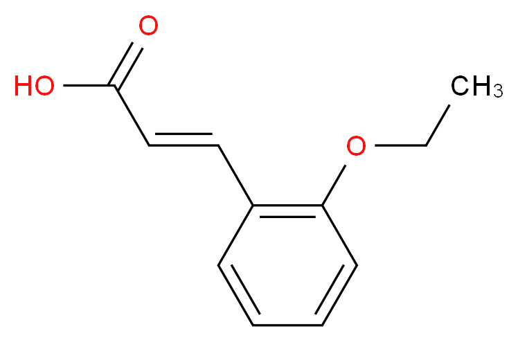 2-Ethoxycinnamic acid_Molecular_structure_CAS_69038-81-9)