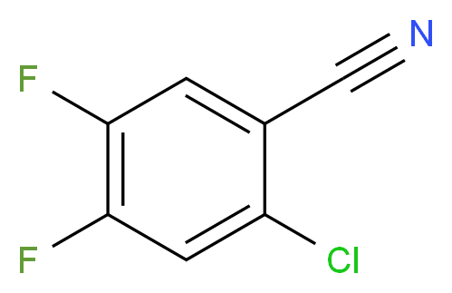 2-Chloro-4,5-difluorobenzonitrile_Molecular_structure_CAS_135748-34-4)