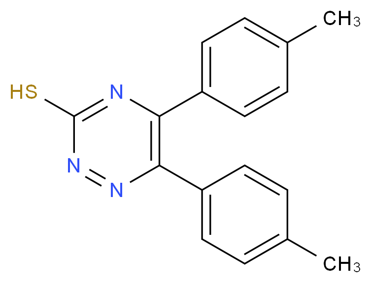5,6-Di-p-tolyl-[1,2,4]triazine-3-thiol_Molecular_structure_CAS_63031-39-0)