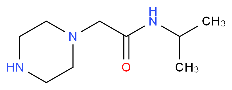 N-Isopropyl-2-piperazin-1-ylacetamide_Molecular_structure_CAS_39890-42-1)