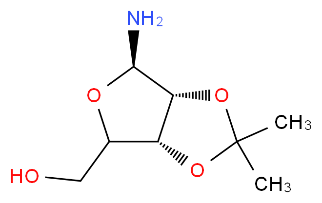 2,3-O-Isopropylidene-β-D-ribofuranosylamine, p-Toluenesulfonate Salt_Molecular_structure_CAS_29836-10-0)