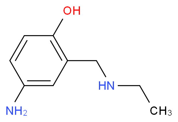 2-[(Ethylamino)methyl]-4-aminophenol Dihydrochloride_Molecular_structure_CAS_86177-06-2)