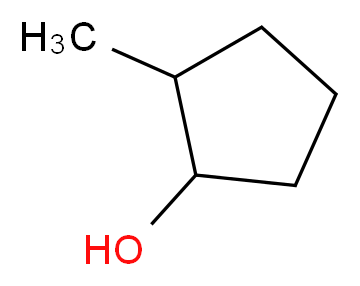 2-Methylcyclopentanol, cis + trans_Molecular_structure_CAS_24070-77-7)