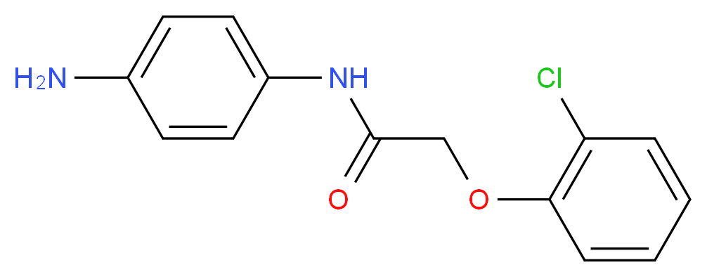 N-(4-Aminophenyl)-2-(2-chlorophenoxy)acetamide_Molecular_structure_CAS_)