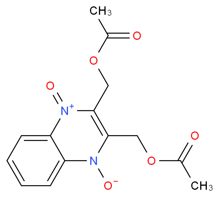 2,3-Bis[(acetyloxy)methyl]-1-oxoquinoxalin-1-ium-4(1H)-olate_Molecular_structure_CAS_10103-89-6)