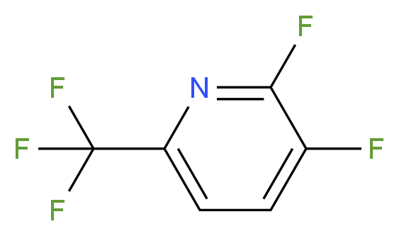 2,3-Difluoro-6-(trifluoromethyl)pyridine_Molecular_structure_CAS_1159512-37-4)