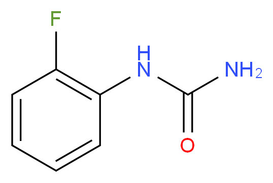 2-Fluorophenylurea 98%_Molecular_structure_CAS_656-31-5)